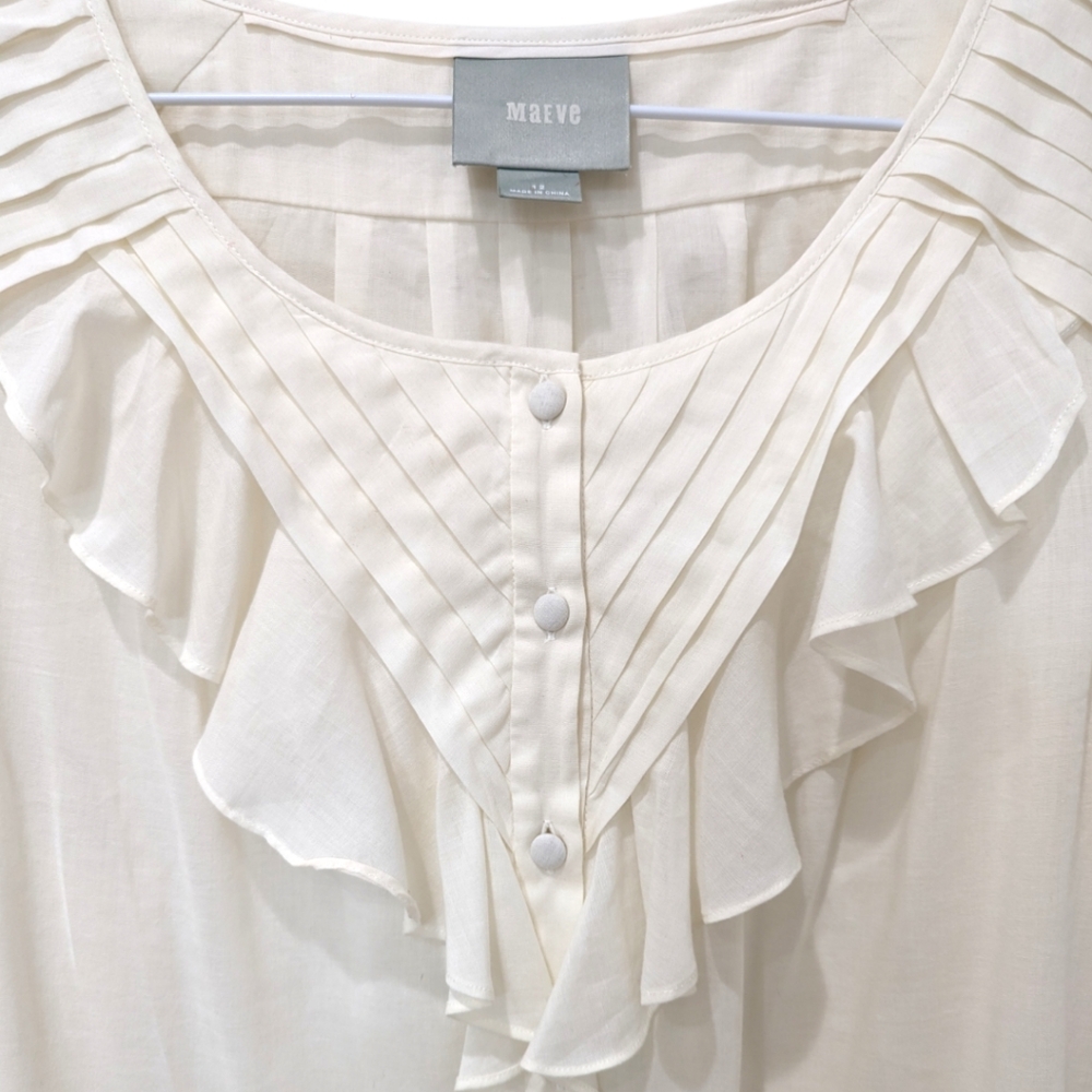 Maeve Ruffle Top 12 - Picture 3 of 7